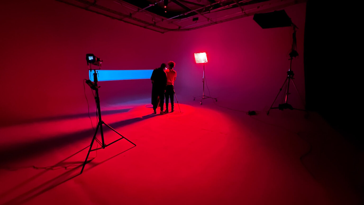 music video studio with infinity cove